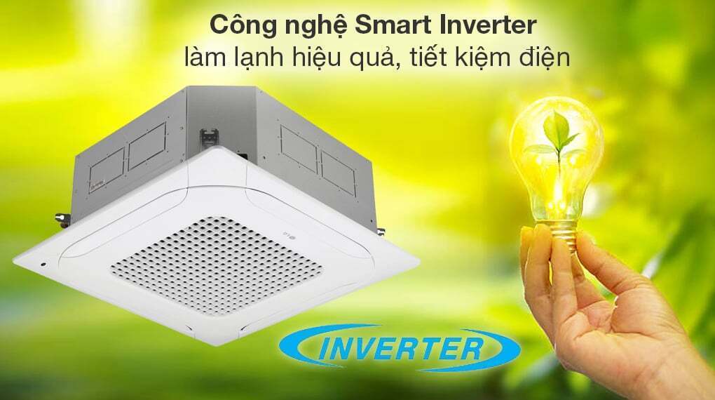 máy lạnh lg cassette inverter 48.000btu ztnq48gmla0/zuad1+pt-mchw0