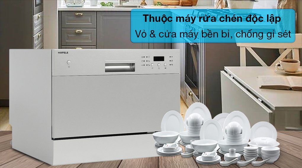 máy rửa chén mini hafele hdw-t50a