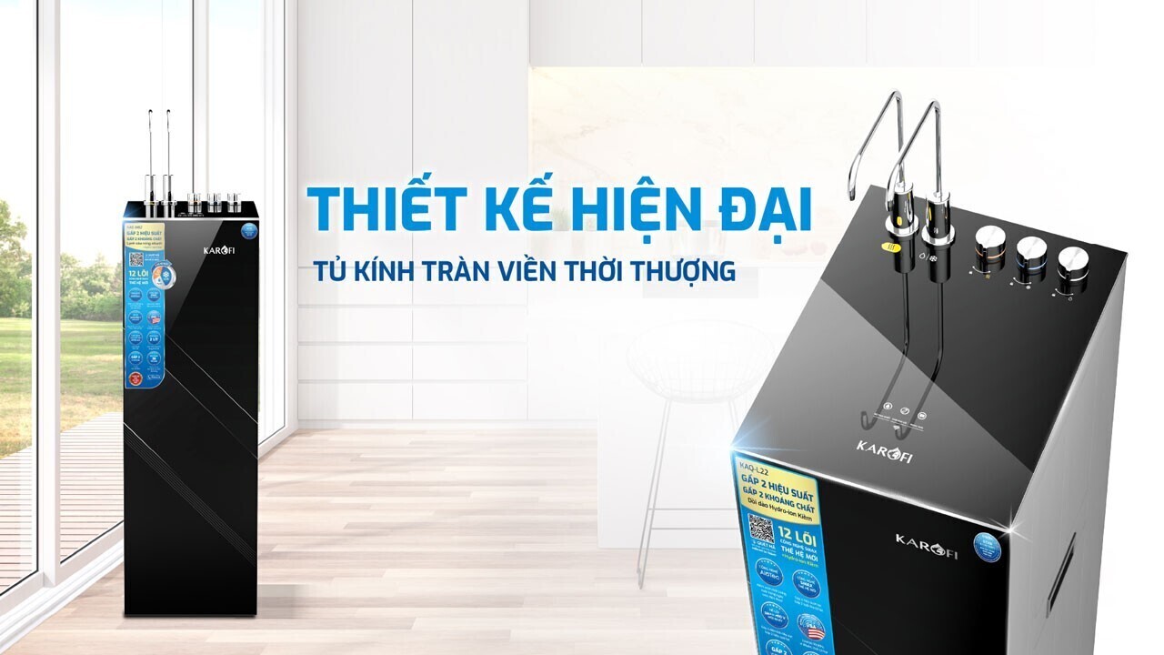 máy lọc nước nóng lạnh karofi kad-m82