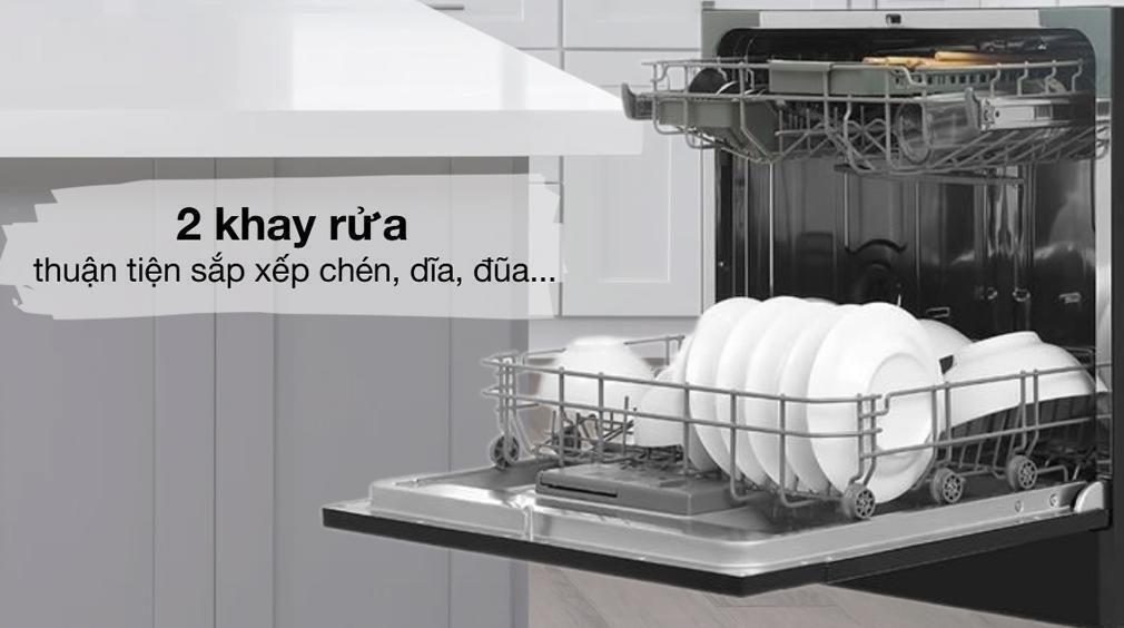 máy rửa chén độc lập comfee cdw-8f60rb