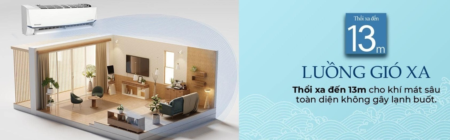 máy lạnh sharp inverter 1 hp ah-x10cewa