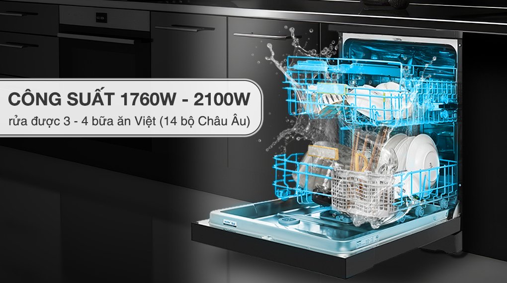 máy rửa chén độc lập comfee cdwef1401hb