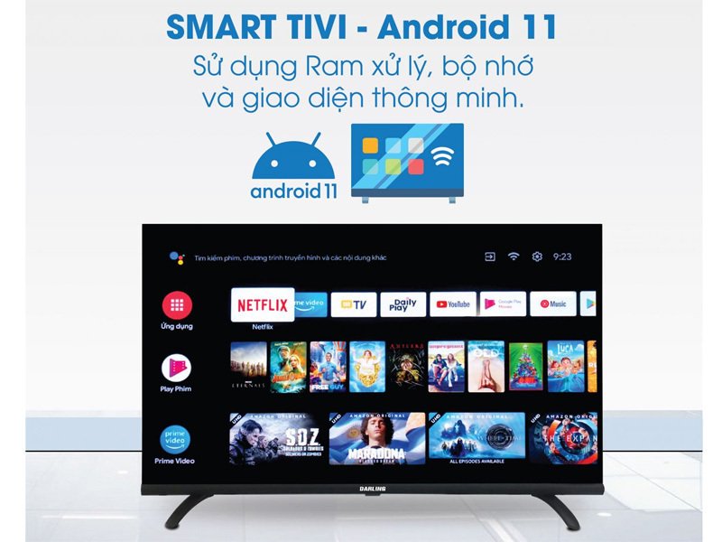 smart voice tivi darling 43 inch 43fh965v