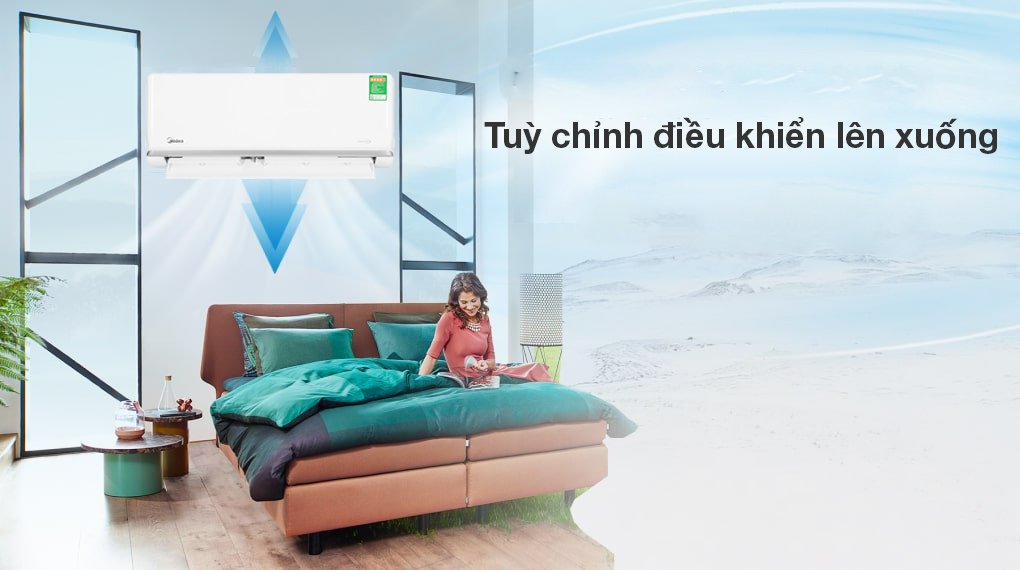 máy lạnh midea inverter 1 hp msaga-10crdn8