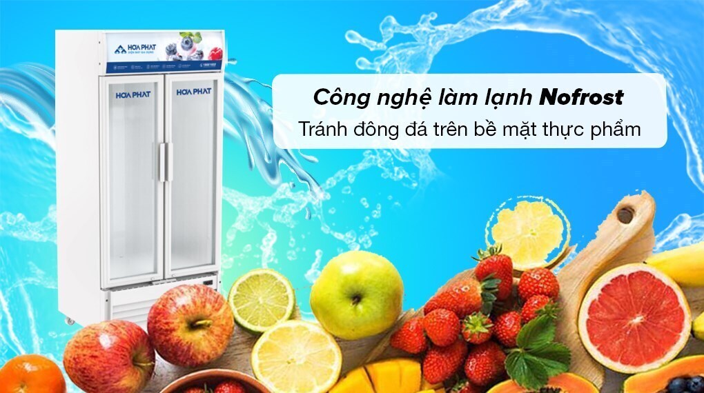 tủ mát hòa phát 723 lít hsr d6723