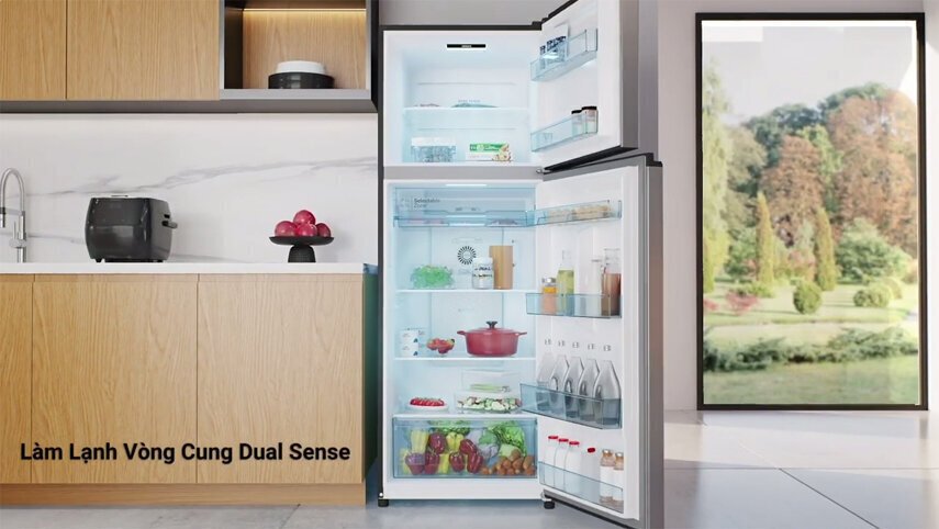 tủ lạnh hitachi inverter 344 lít hrtn6379sgbkvn