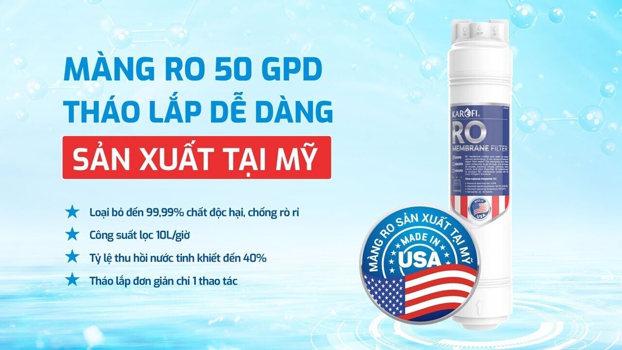 máy lọc nước karofi kaq-m22