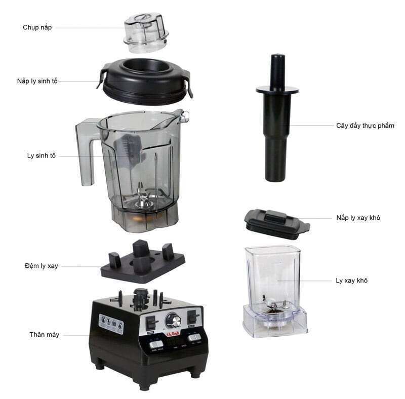 máy xay sinh tố công nghiệp gali gl-1529b