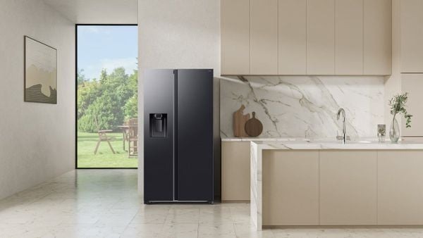 tủ lạnh samsung inverter 635 lít side by side rs70f65k2fsv