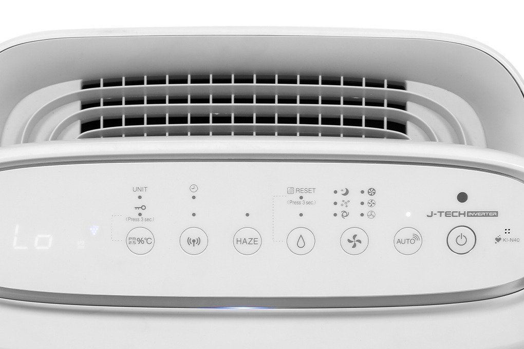 máy lọc không khí sharp ki-n40v-w 29w