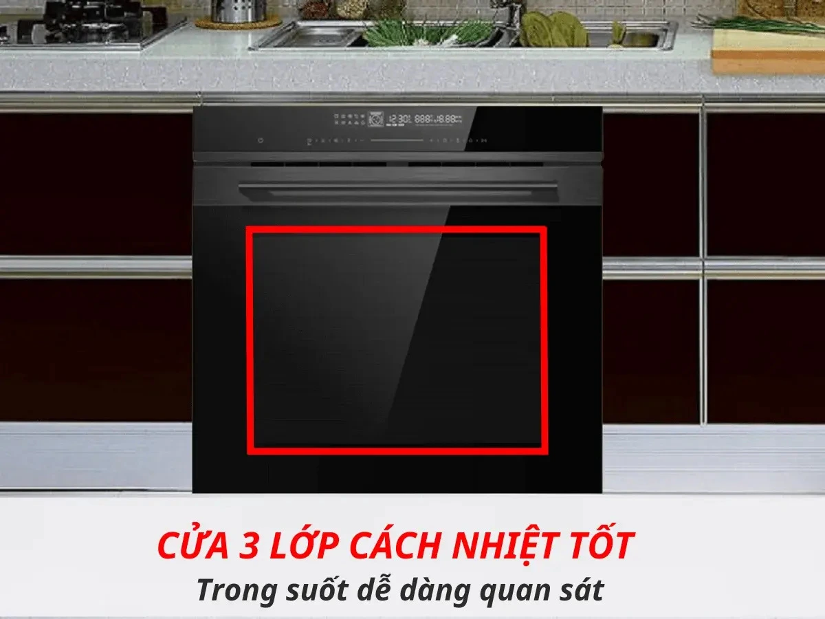 lò nướng âm tủ hafele ho-8t72a (538.01.421)