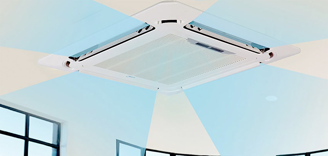 máy lạnh âm trần midea 2.5 hp mcd1-28crn8