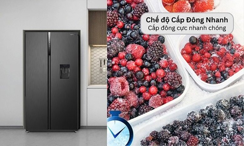 tủ lạnh hitachi inverter 525 lít hrsn9552dwdxvn