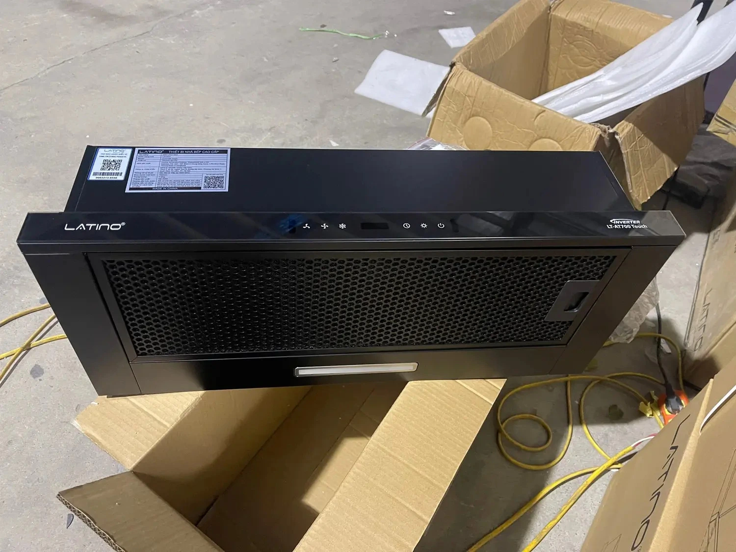 máy hút mùi âm tủ latino lt-at700 touch