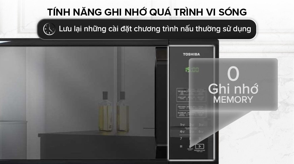 lò vi sóng toshiba mm-em25pe(bm) 25 lít