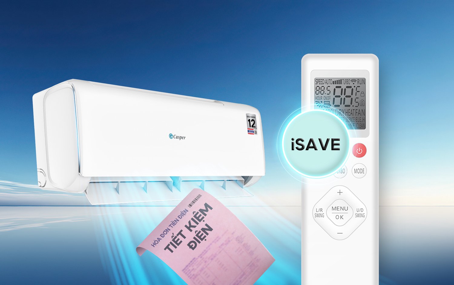 máy lạnh casper inverter proair 2hp jc-18iu36