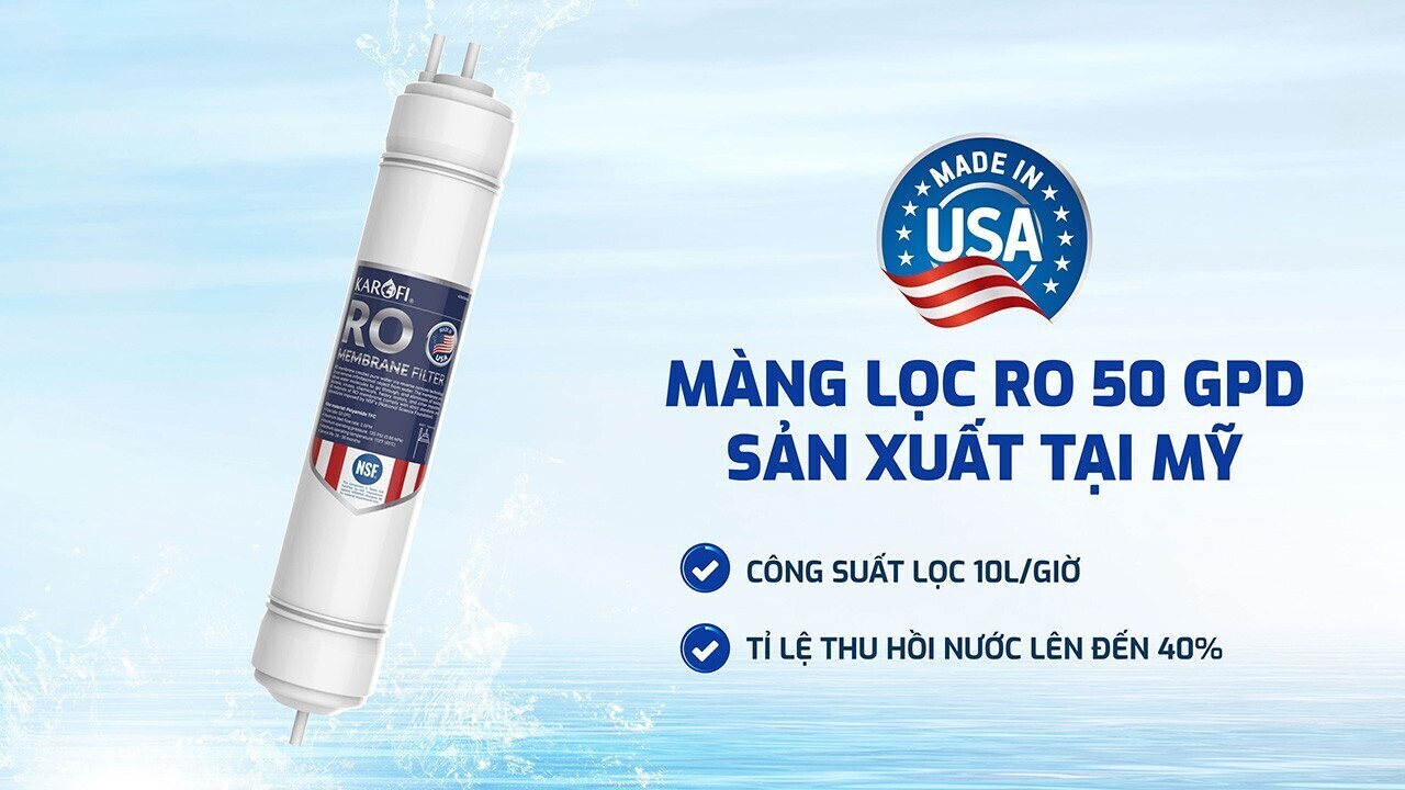 máy lọc nước ro karofi kaq-u03 pro