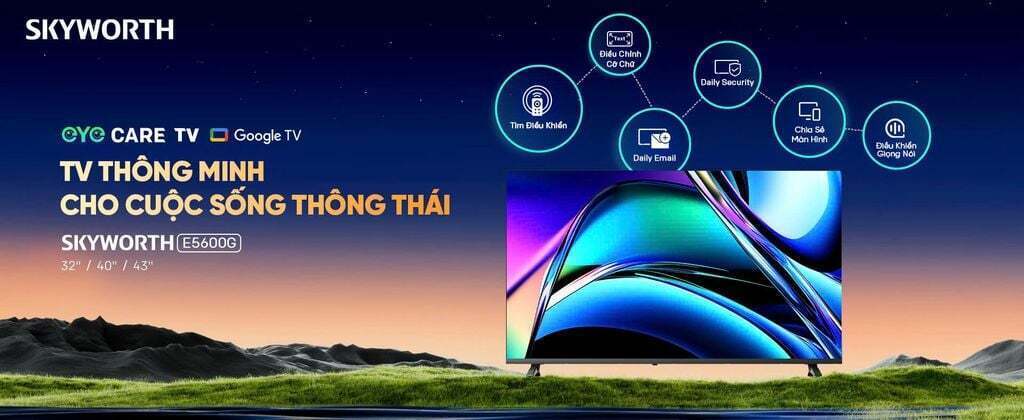 google tivi skyworth full hd 43 inch 43e5600g