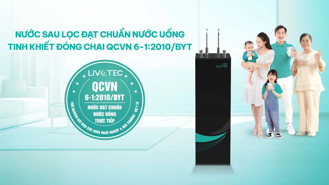 máy lọc nước nóng nguội karofi livotec 615s