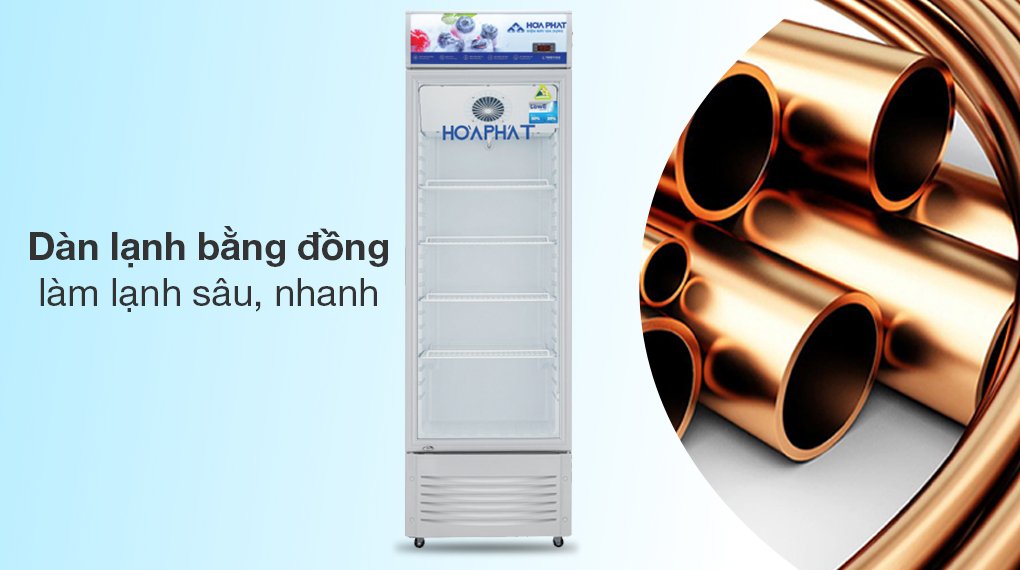 tủ mát hoà phát 195 lít hsr d6195
