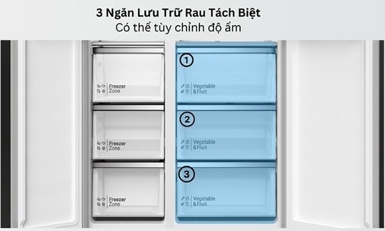 tủ lạnh hitachi inverter 525 lít hrsn9552dwdxvn