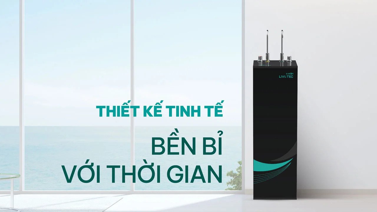 máy lọc nước nóng nguội karofi livotec 615s