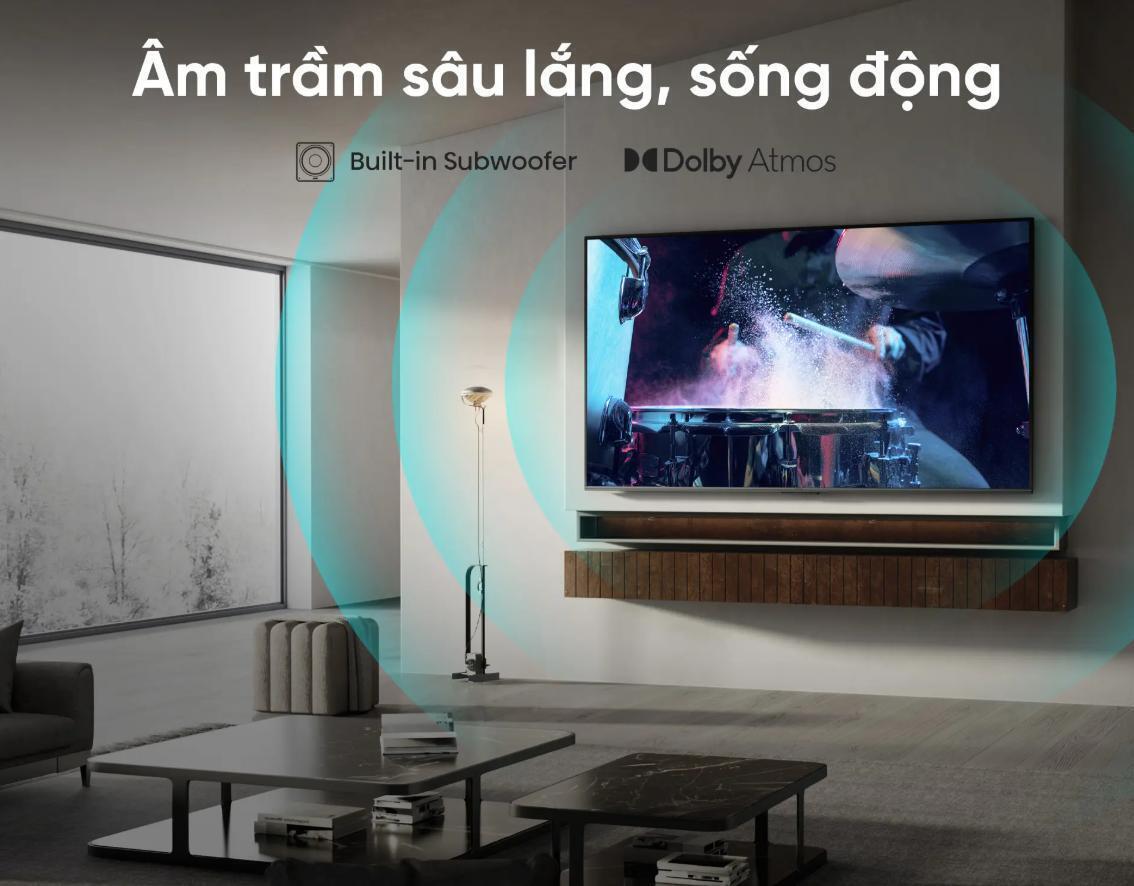 smart tivi hisense uled miniled 4k 75 inch 75u6q