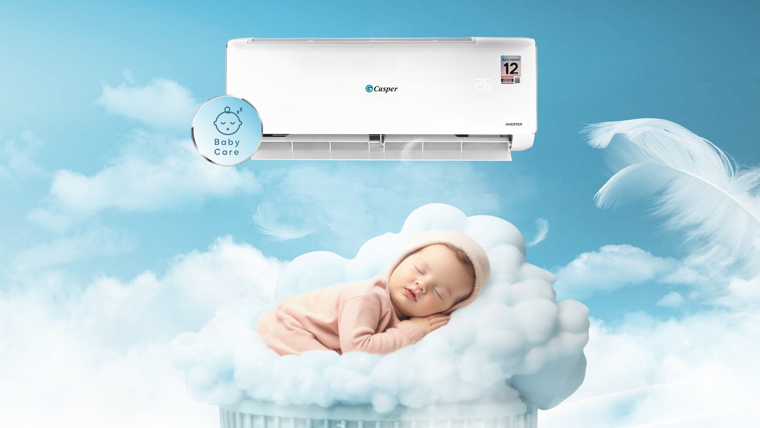 máy lạnh casper inverter proair 2hp jc-18iu36