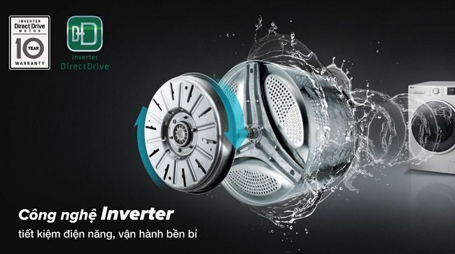 máy giặt lg inverter 22 kg t2522ax7g