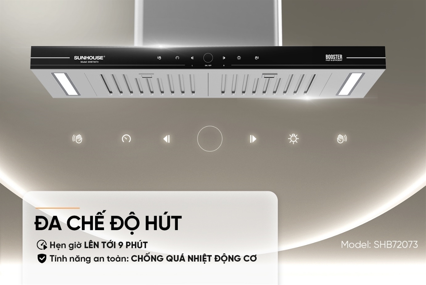 máy hút mùi chữ t sunhouse shb72073