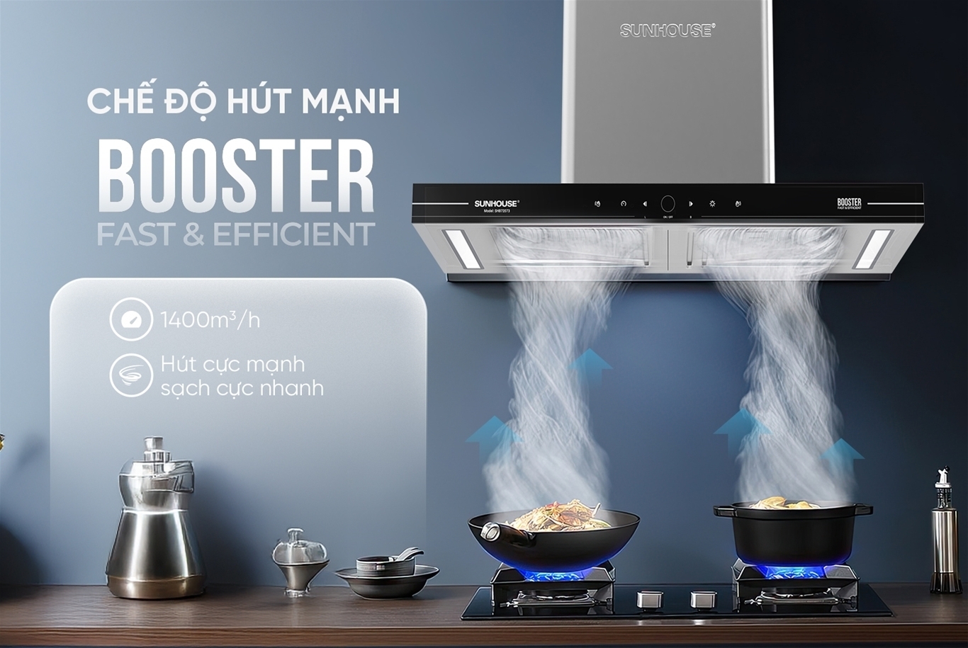 máy hút mùi chữ t sunhouse shb72073