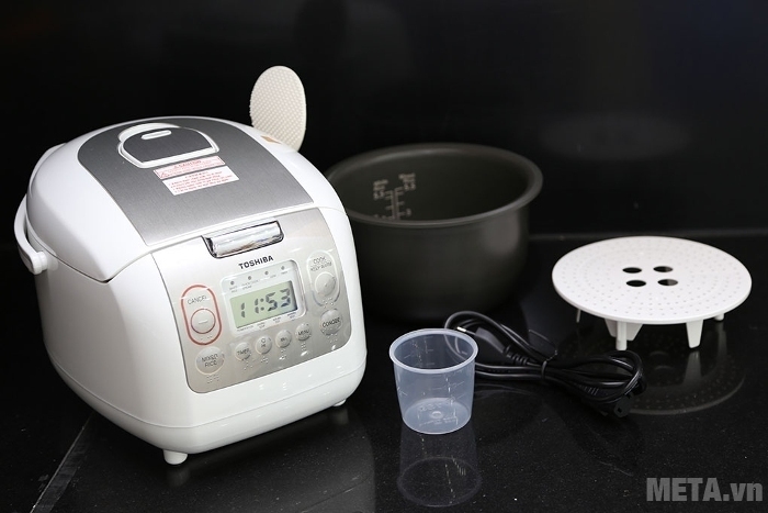 nồi cơm điện tử toshiba 1 lít rc-10nmfvn(wt)