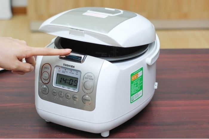 nồi cơm điện tử toshiba 1 lít rc-10nmfvn(wt)