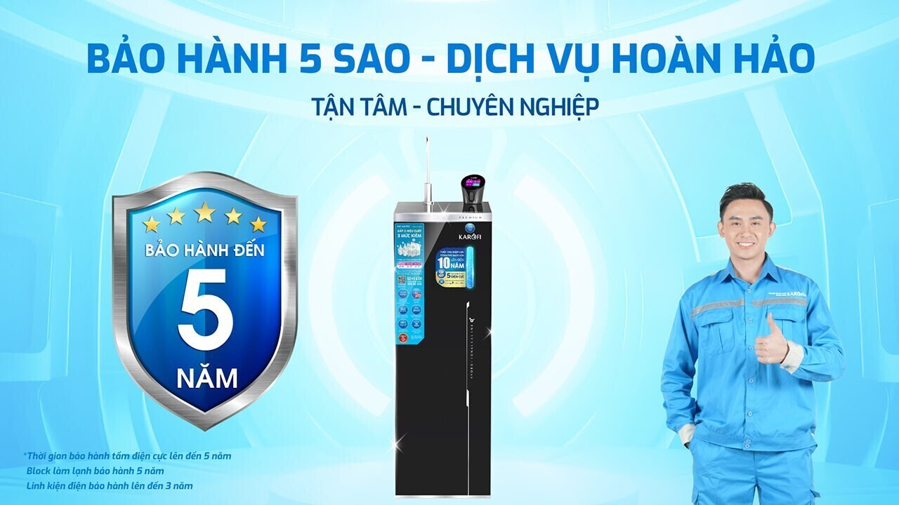máy lọc nước hydro-ion kiềm karofi kae-s68 pro
