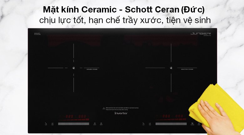 bếp từ hồng ngoại âm junger sis-68 4800w