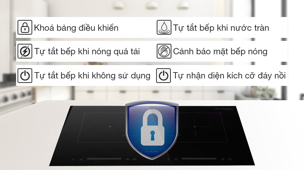 bếp từ hồng ngoại âm junger sis-66 4200w