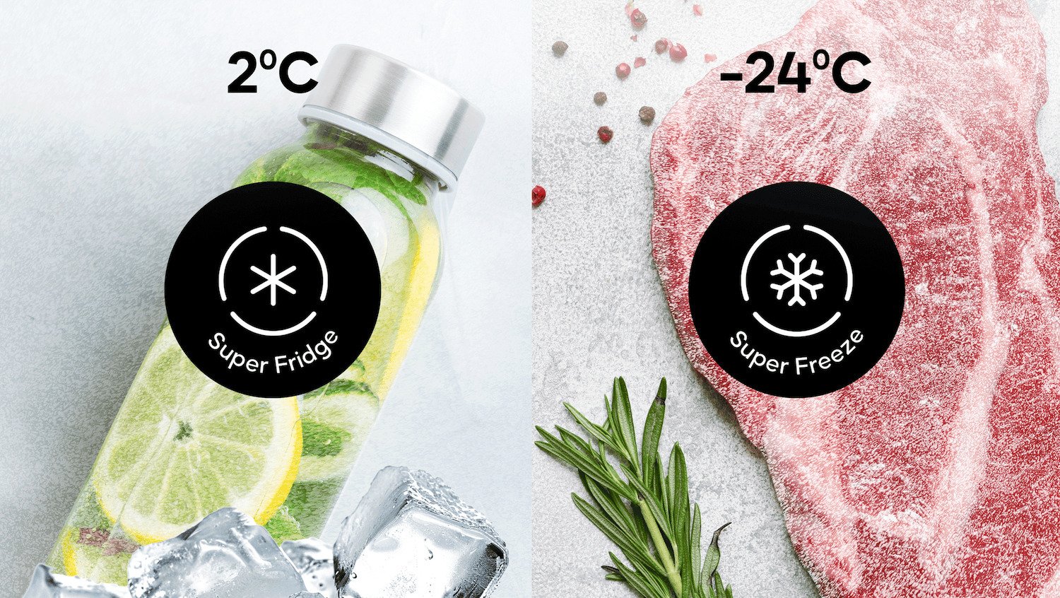 tủ lạnh casper side by side 2 cánh 460 lít rs-d462sbs