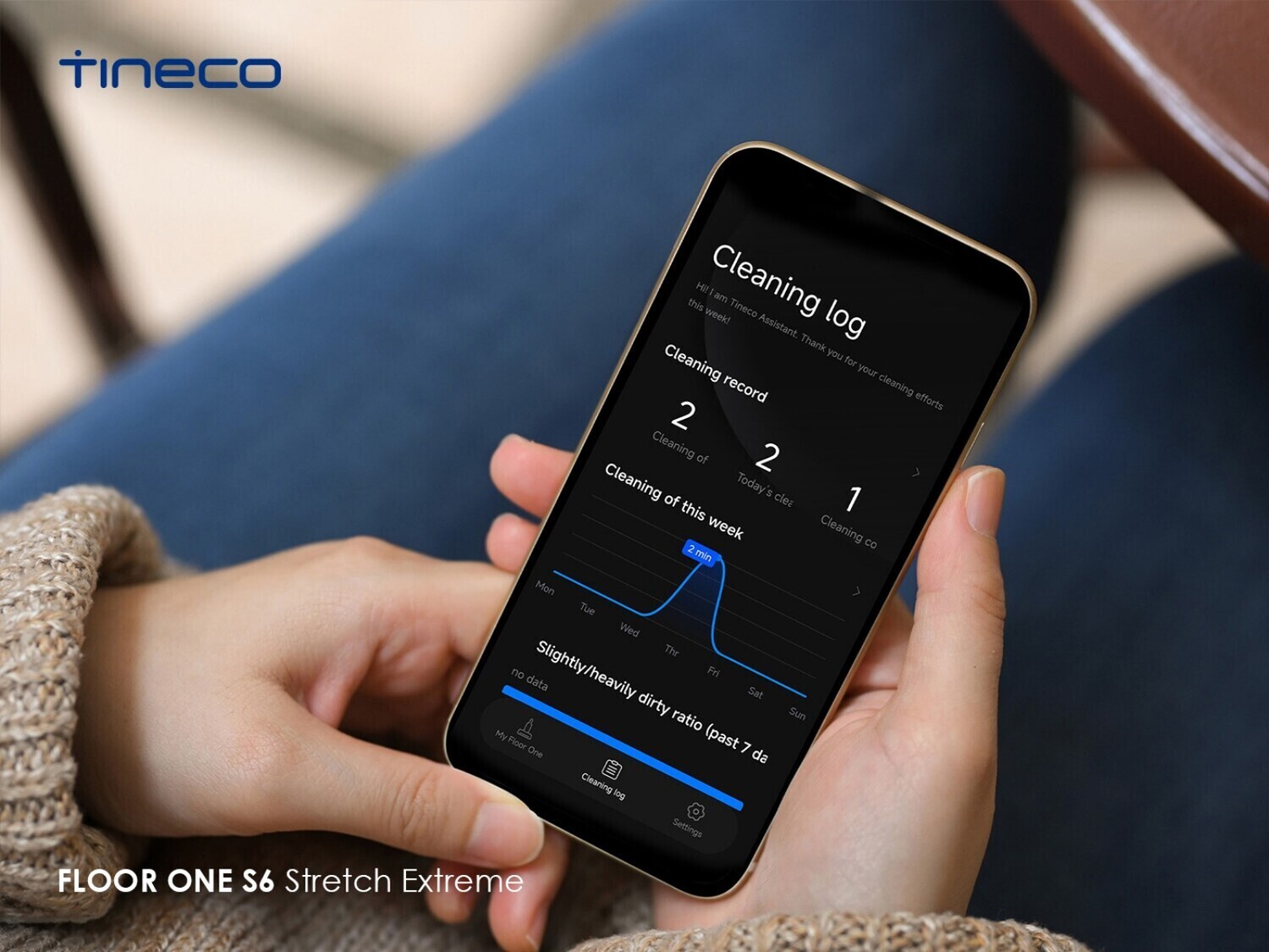 máy hút bụi lau nhà tineco floor one s6 stretch extreme