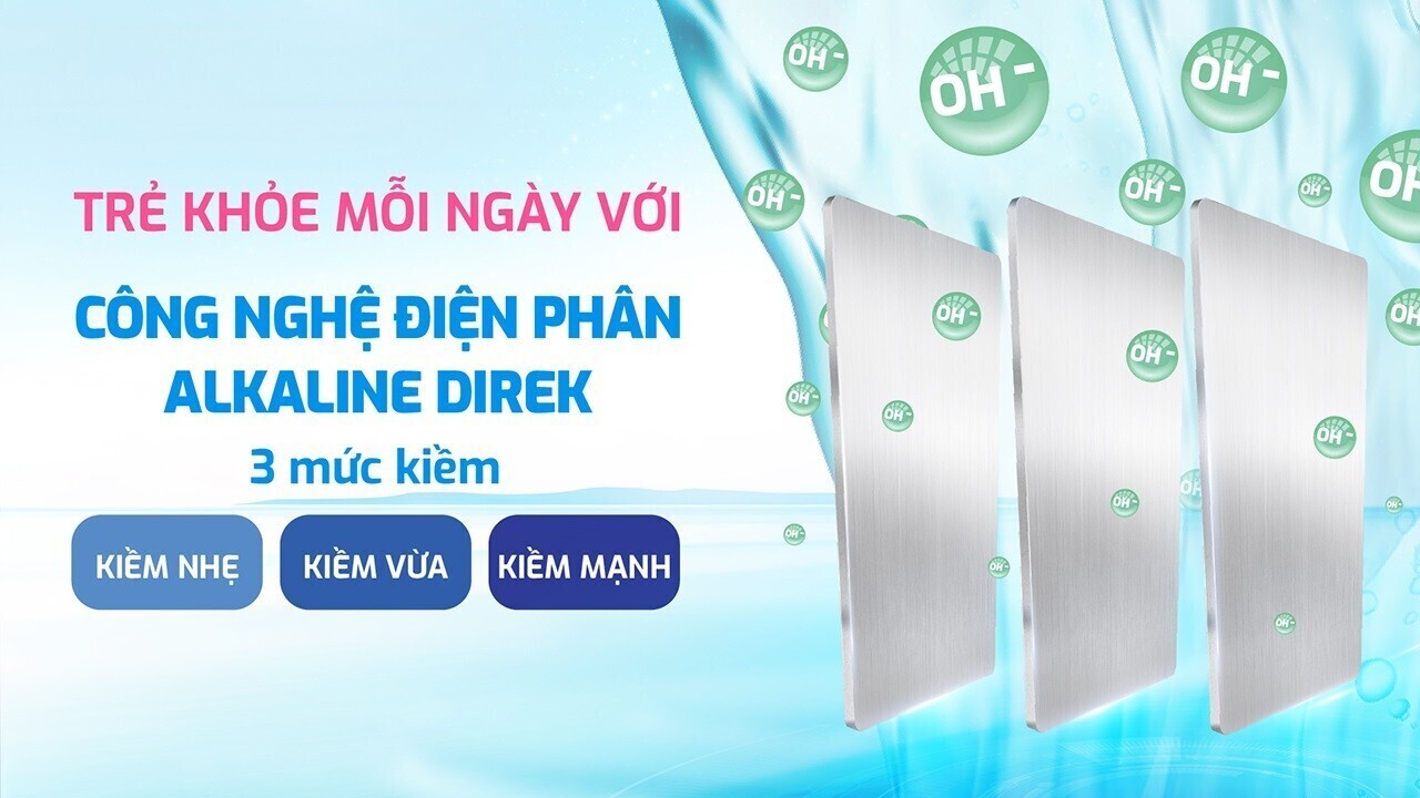 máy chuyển đổi hydro-ion kiềm karofi kae-s18