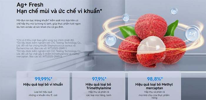 tủ lạnh xiaomi mijia multidoor 510 lít mrc51hmpavn