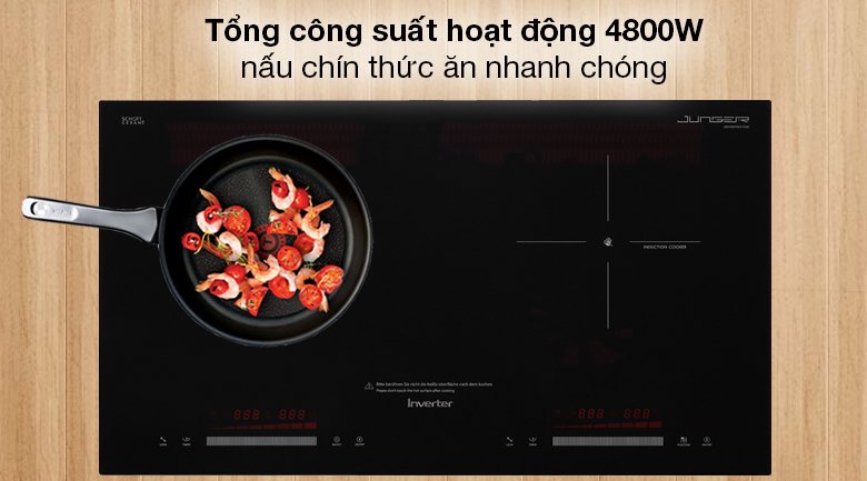 bếp từ hồng ngoại âm junger sis-68 4800w