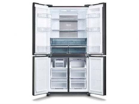 tủ lạnh sharp inverter 572 lít sj-fx650v-sl