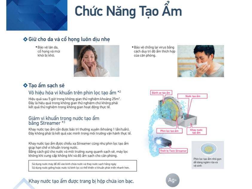 máy lọc không khí daikin mck555avmvw 58w