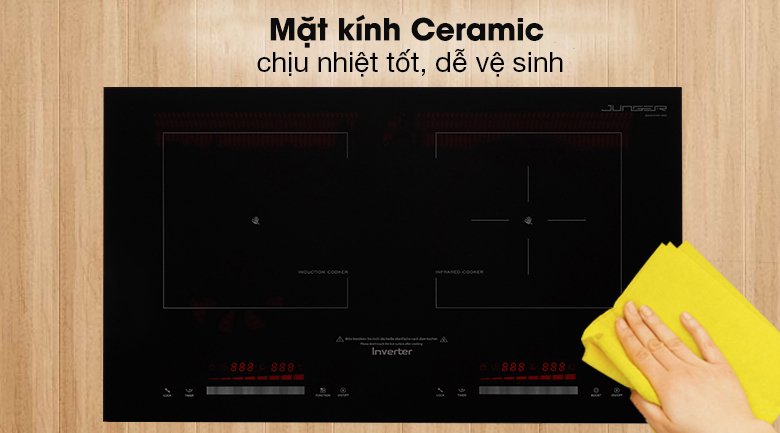 bếp từ hồng ngoại âm junger sis-66 4200w