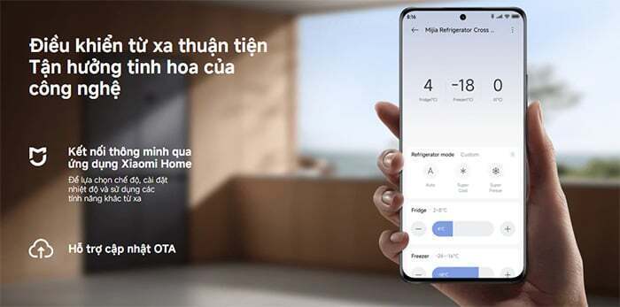 tủ lạnh xiaomi mijia multidoor 510 lít mrc51hmpavn