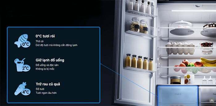 tủ lạnh xiaomi mijia multidoor 510 lít mrc51hmpavn