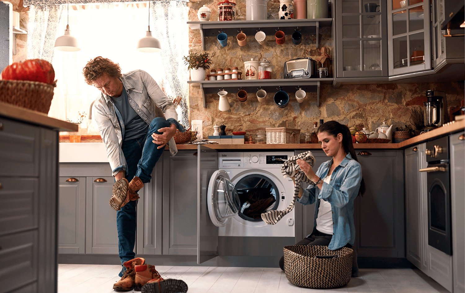 máy giặt beko 9 kg wcv9648xsts