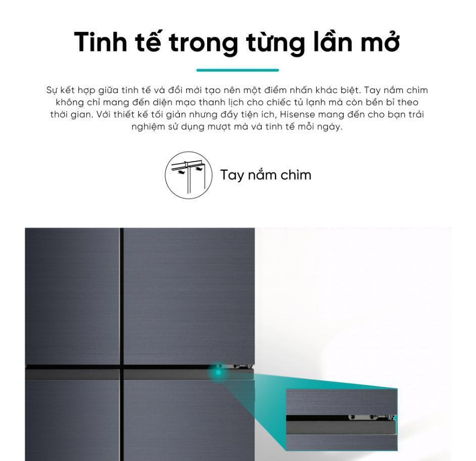 tủ lạnh hisense inverter 488 lít rq630n4ebui3
