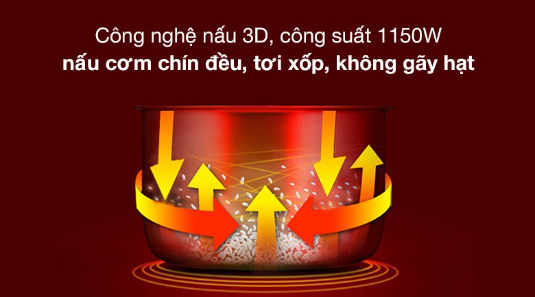 nồi cơm điện tử áp suất cuckoo 1.8 lít crp-rt1008f/bktsvncv