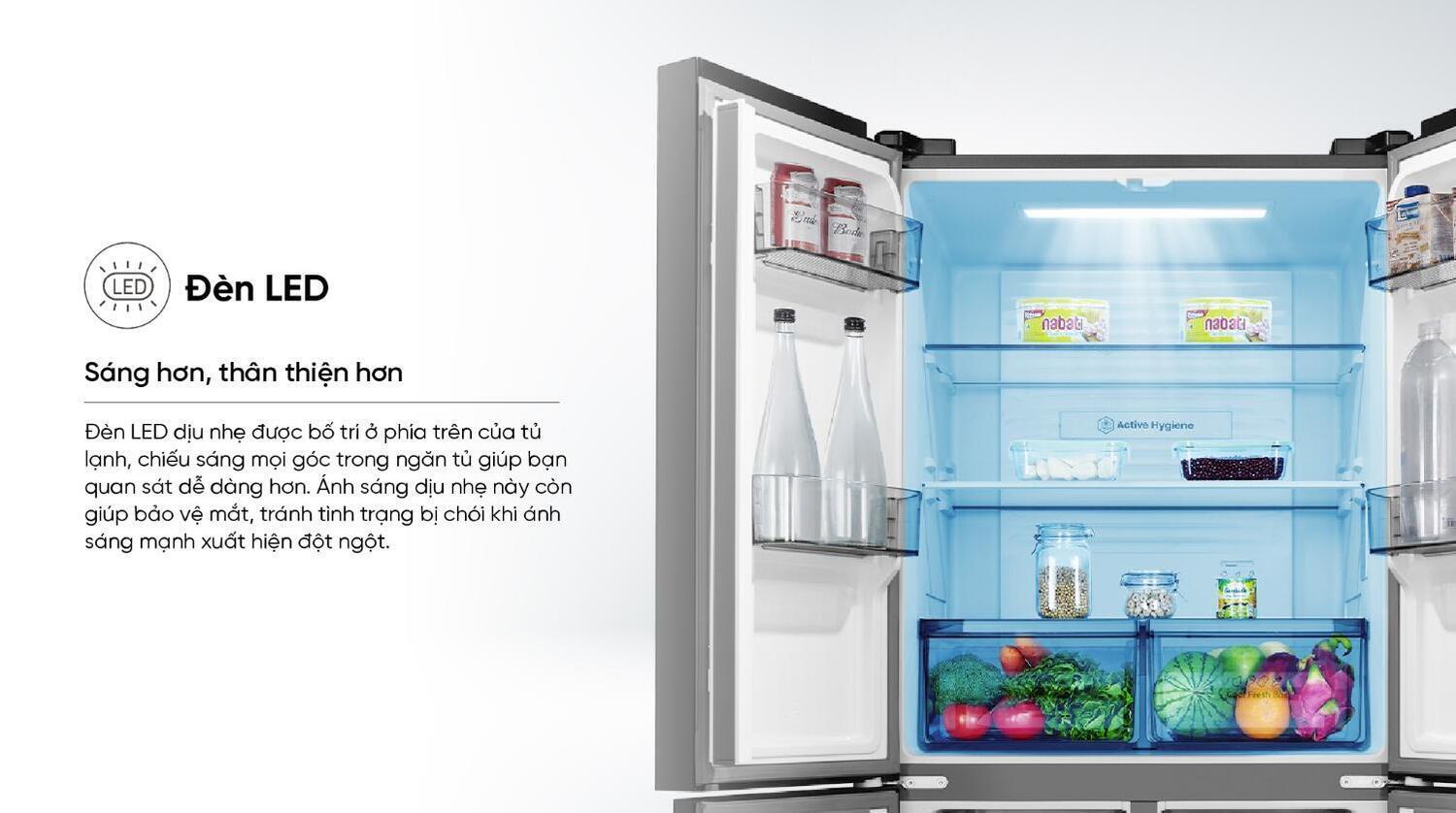 tủ lạnh hisense inverter 427 lít rq559n4ebnd